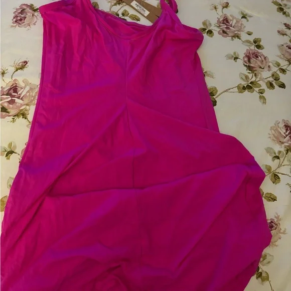 SKIMS NWT FUCHSIA SIZE LARGE, slip dress (mini)